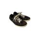 Coach Shoes | Coach Womens Sneakers Elen Classic Black Canvas Lace Up Shoes Size 6 | Color: Black | Size: 6