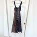 Free People Dresses | Free People Smocked Bust Flowy Midi Dress. Xs | Color: Blue/Purple | Size: Xs