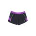Adidas Athletic Shorts: Purple Print Activewear - Women's Size Medium