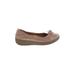 FitFlop Flats: Tan Solid Shoes - Women's Size 7 1/2 - Round Toe