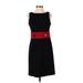 Ann Taylor Factory Casual Dress - Sheath: Black Dresses - Women's Size 2 Petite