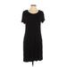 C&C California Casual Dress - Shift: Black Dresses - Women's Size Large