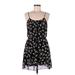 Final Touch Casual Dress - Mini Scoop Neck Sleeveless: Black Dresses - Women's Size Medium