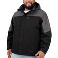 Free Country Men's High Alps Parka (Size L) Jet Black, Polyester