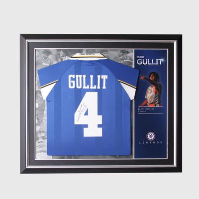 Chelsea Gullit 1998 – Signiertes gerahmtes Trikot Image