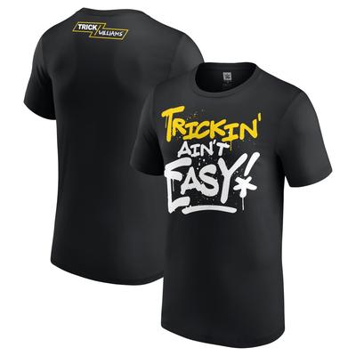 WWE Trick Williams Trickin Aint Easy T-Shirt - Schwarz - Herren Image
