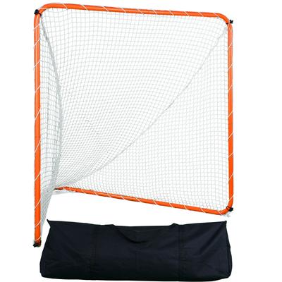 VEVOR Lacrosse Goal, Steel Frame Backyard Lacrosse Training Equipment,Portable Lacrosse Goal with Carry Bag