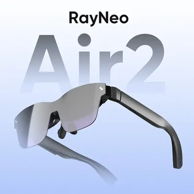 Tcl rayneo air2 xr Brille 120 Zoll Micro oled Bildschirm anzeige Hz Bild wiederhol frequenz 3d hd privates Kino ar Brille vs xreal air 2 Image