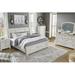 Canora Grey Shawntaye 5 Piece Bedroom Set in Brown/White | 57 H x 81 W x 95 D in | Wayfair 9AA673586555422A859ED6B4A667CC61