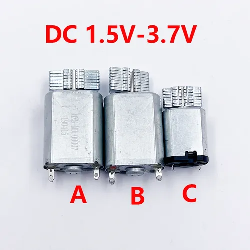 DC 1 5 V 3V 3 7 V 20mm Micro Mini 030 starker Vibrations motor Exzenter rad Vibrator Spielzeug