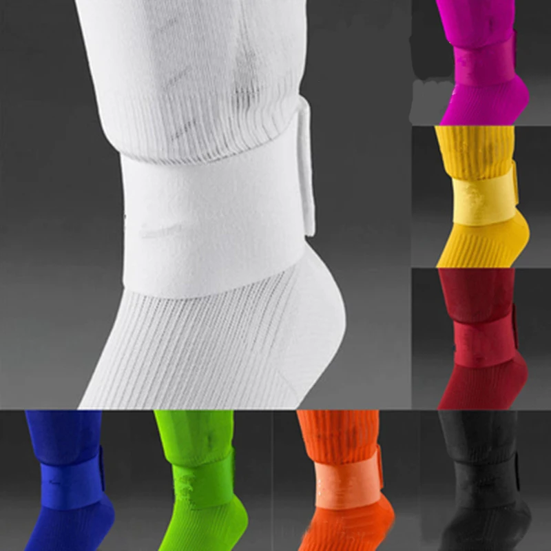 Neue Schienbeinschutz Feste Bandage Band Fußball Schienbeinschoner Verhindern Drop Off Elastische Sport Bandage Sicherheit Einstellbar 4 Farben Bandage Image