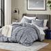 Duvet Cover King Size Aesthetic Printed Comforter Cover Gray