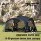 8-10 Personen Camping Kuppel Zelte Outdoor Kuppel Plane oder Zubehör Garten großen Baldachin Strand