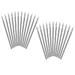 100 pcs Stainless Steel Piercing Needles Body Piercing Needles Disposable Piercing Needles