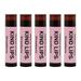 Kind Lips Lip Balm Nourishing Soothing Lip Moisturizer for Dry Cracked Chapped Lips Made in Usa With 100% Natural USDA Organic Ingredients Strawberry Flavor Pack of 5