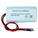 6.4 Volt LiFePO4 Battery Pack with Leads (1500 mAh)