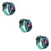 3pcs Smart Watch Kids LBS Positioning Lacation SOS Camera Phone Smart Baby Watch Voice Chat Smartwatch Children s Watch (Blue)