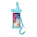 2pcs PVC Transparent Waterproof Mobile Phone Bag Universal Phone Floating Bag Pouch Outdoor Water Sports Phone Case (Blue)