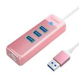 ORICO USB HUB for Laptop 5Gbps USB 3.0 HUB with USB C Ports & RJ45 Portable USB Splitter