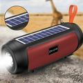 Bluetooth Speaker Cameland Portable Solar Bluetooth Speakers Wireless Outdoor Speaker With Subwoofer Deep Bass Large Powerful Stereo Speaker With Power Bank Electronics for Kids on Clearance