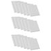 Self-Adhesive Acoustic Panels 18 Pack 12 x 12 x 0.4 Inch Sound Proof Padding Sound Absorbing Panel for KTV Home White