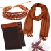 Timeless Gentleman,'Men's Handcrafted Leather, Wool and Cotton Curated Gift Set'