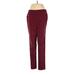 Nine West Jeans - High Rise: Burgundy Bottoms - Women's Size 8