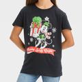 Disney Shirts & Tops | Girls' Disney Minnie Mouse 'Making Spirits Bright' Short Sleeve Graphic T-Shirt | Color: Black/Red | Size: Various