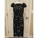 Michael Kors Dresses | Michael Kors Collection Black & White Splatter Pattern Dress, Size 8 (Us) | Color: Black/White | Size: 8