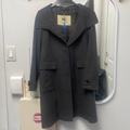 Burberry Jackets & Coats | Burberry Gray Wool Coat | Color: Black/Gray | Size: 12