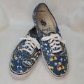 Vans Shoes | #?!Vans X Disney#?!Angry Donald Duck Sk8 Sneakers Size 12 | Color: Blue/Yellow | Size: 12