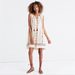 Madewell Dresses | Madewell Embroidered Sunview Dress Xxs | Color: Cream/Pink | Size: Xxs