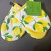 Kate Spade Kitchen | Kate Spade Lemon Oven Mitts, Nwt | Color: White/Yellow | Size: 5.5 X 8