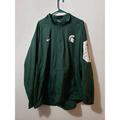 Nike Jackets & Coats | Nike Michigan State Spartans Jacket 1/4 Zip Windbreaker Men's 3xl Msu | Color: Green | Size: 3xl