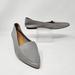 J. Crew Shoes | J By J.Crew Size 6 Gray Edie Leather Pointed Toe Slip On Flats Loafers L1023 | Color: Gray | Size: 6