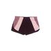 Avia Athletic Shorts: Burgundy Color Block Activewear - Women's Size X-Large