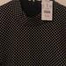 J. Crew Dresses | J Crew Nwt Black Dress Size 4 | Color: Black/Gold | Size: 4