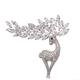 Jewelry Brooch Shawl Buckle Clasp Pin Brooch Women Girl Dress Bag Jewelry Accessories Cute Style Cubic Zirconia Deer Brooch Pin Broach