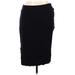 Nine West Casual Skirt: Black Solid Bottoms - Women's Size X-Large