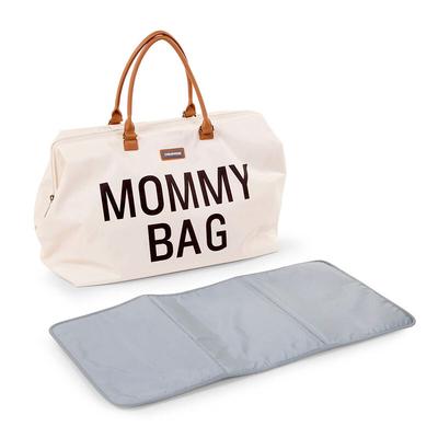 BEABA Childhome Canvas Mommy Bag - Off-White & Black