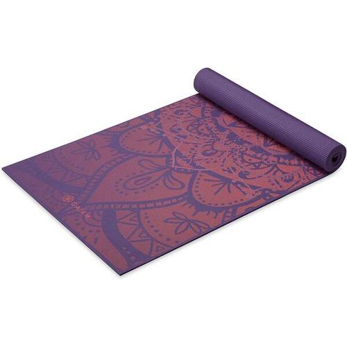 GAIAM Matte ATHENIAN ROSE YOGAMATTE 6MM PREMIUM, Größe - in Lila