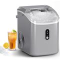 R.W.FLAME 33 Lb. Daily Production Nugget Clear Ice Portable Ice Maker, Countertop Ice Maker Machine w/ Self-Cleaning Function in Green | Wayfair