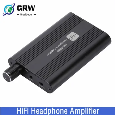 Grwibeou-Amplificateur audio portable réglable amplificateur de téléphone de sauna écouteur HiFi