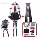 Anime recruté anronpa ata oda Ibuki Cosplay Costume pour femme perruque colorée SAFHorn