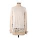 Ann Taylor LOFT Pullover Sweater: Ivory Floral Tops - Women's Size X-Small