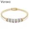 Bracciale gioielli con chiusura magnetica alla moda con cristalli scintillanti Accessori donna