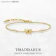 Armband Gracile Schmetterling Gold Neue Link Kette 925 Sterling Silber Romantische Mode Schmuck