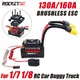 Übertreffen hobby rakete rc esc 130a bürstenlose esc 160a 4s überschall für 1/7 1/8 rc auto buggy rc