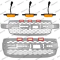 Lampada DRL fai-da-te LED bianco Raptor Light Fit HMT aftermarket raptor griglia Ambra giallo per NEXT GEN FORD RANGER 2022 2023 2024