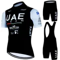 UAE ciclismo uomo abbigliamento uomo Set estate 2024 uomo Jersey Set sportivo abbigliamento bici da